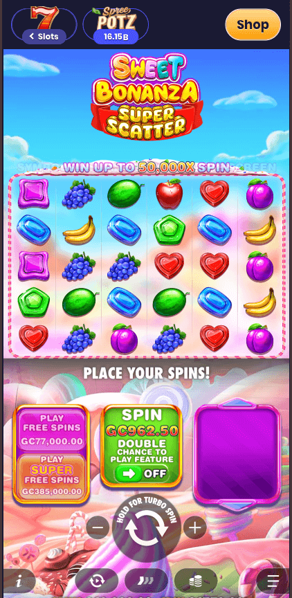 Spree Sweet Bonanza Super Scatter