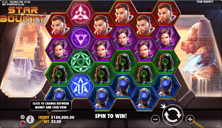 Star Bounty Online Slots Game Reels