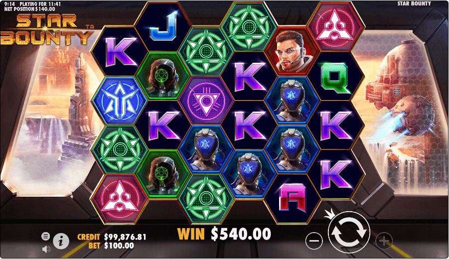 Star Bounty Online Slots Game Win