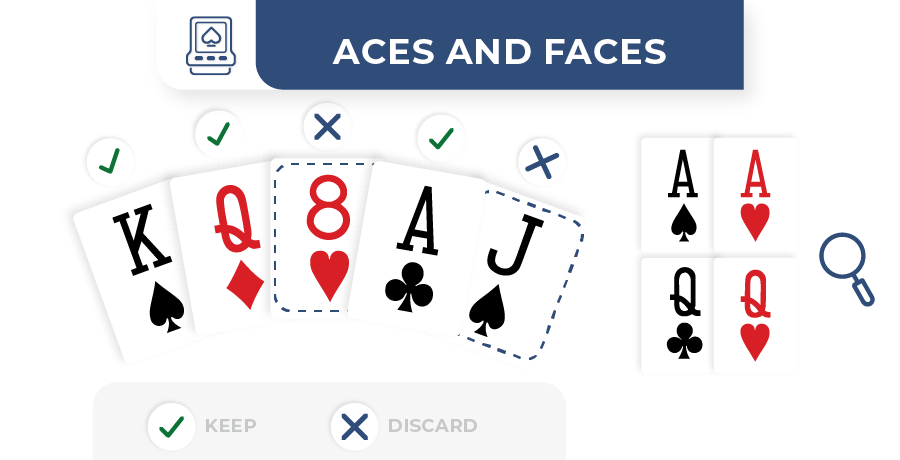 Video Poker Strategy aces and faces strategy