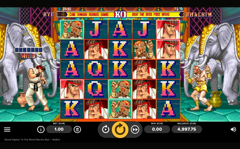 NetEnt Street Fighter II The World Warrior Slot slot