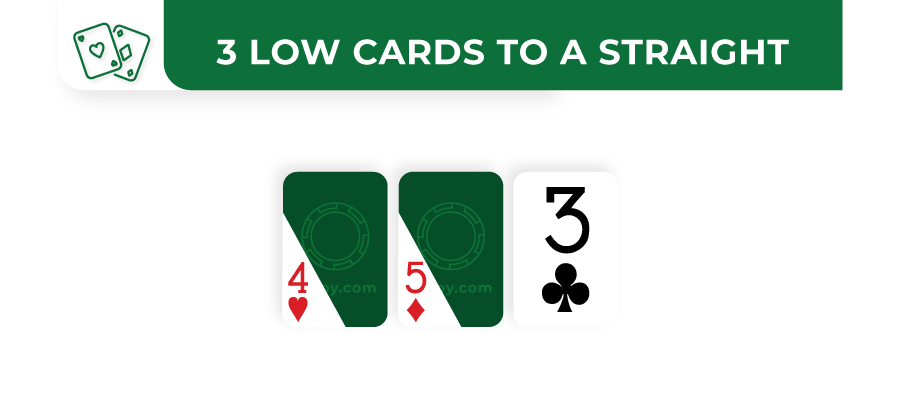3 low cards in stud 8