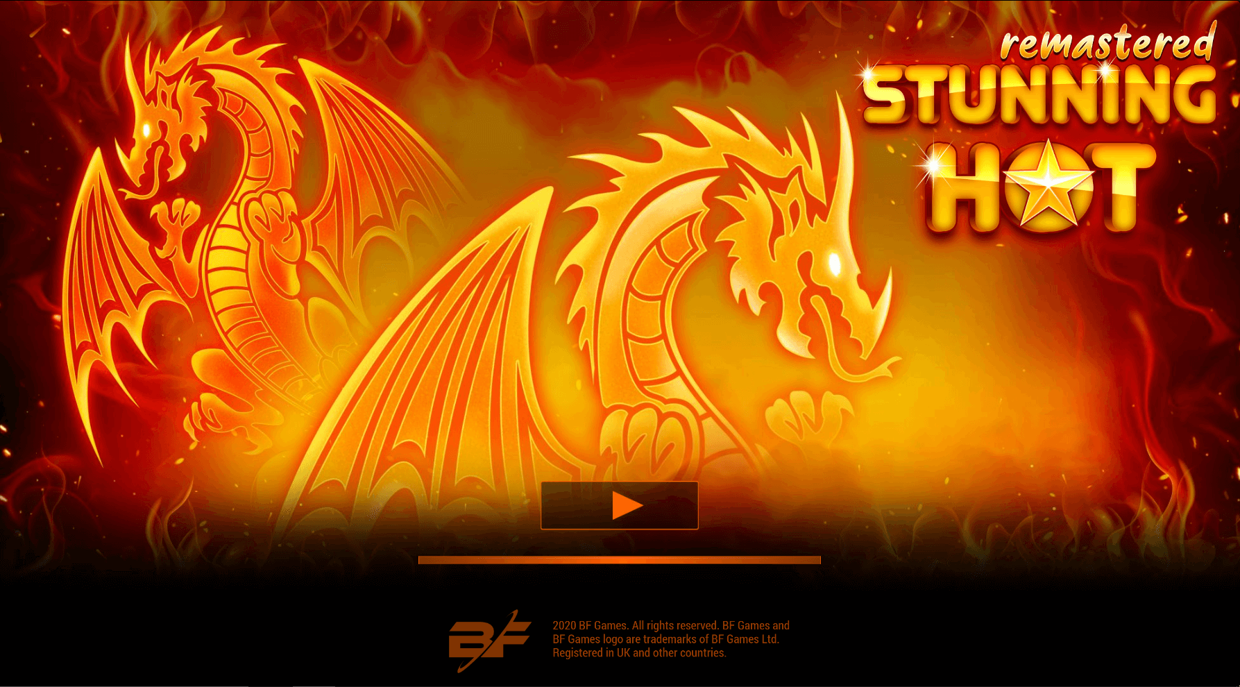 Stunning Hot Remastered loading screen