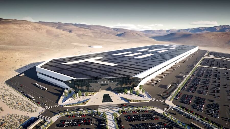tesla gigafactory nevada