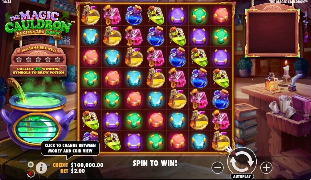 The Magic Cauldron Slot Gameplay