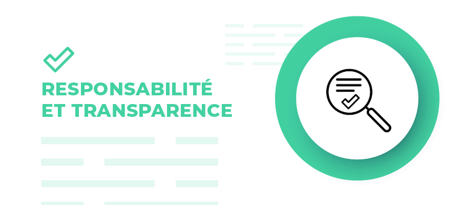 Responsabilite et transparence