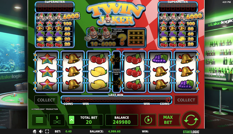 Twin Joker Spielautomat von Stakelogic