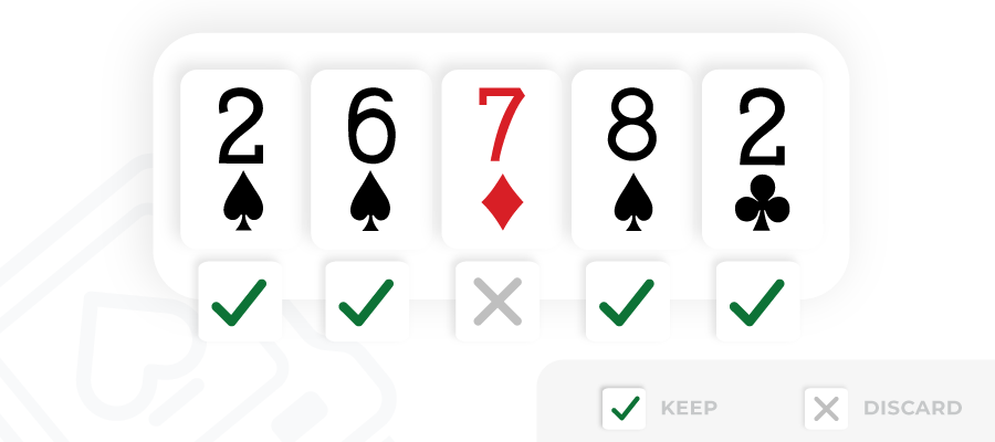 Deuces Wild Strategy Four Cards to a Straight Flush