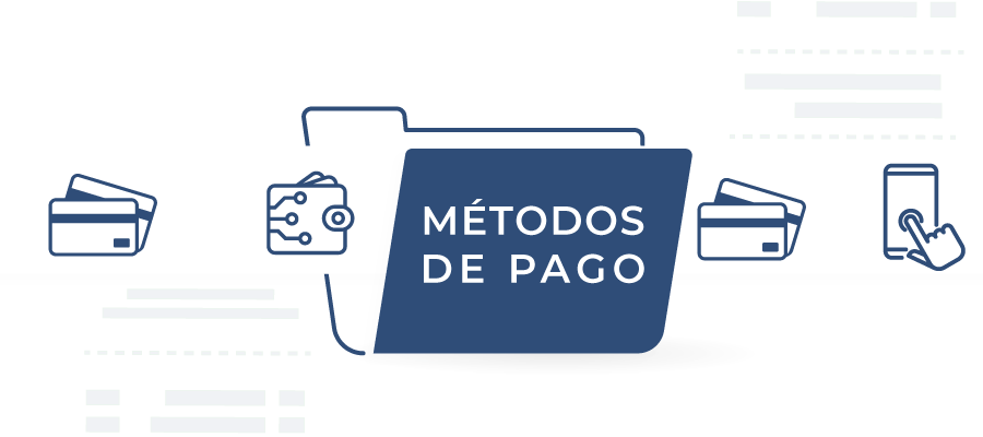 imagen de metodos de pago en sitios de video poker