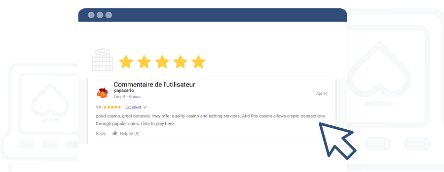 commentaires sur les casinos de video poker