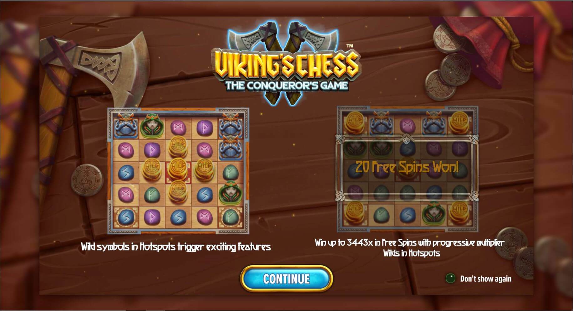 Vikings Chess bonus feature