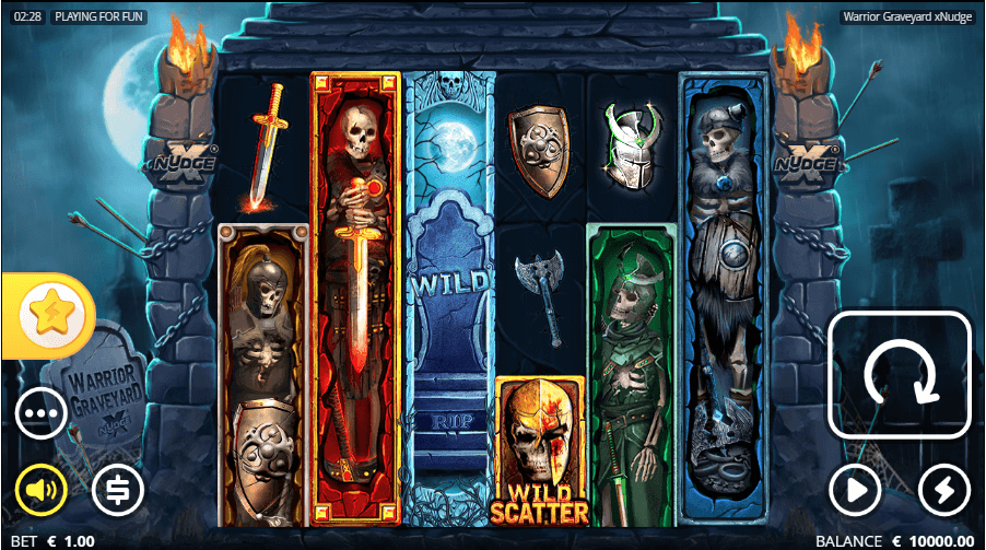 Warrior Graveyard xNudge user interface