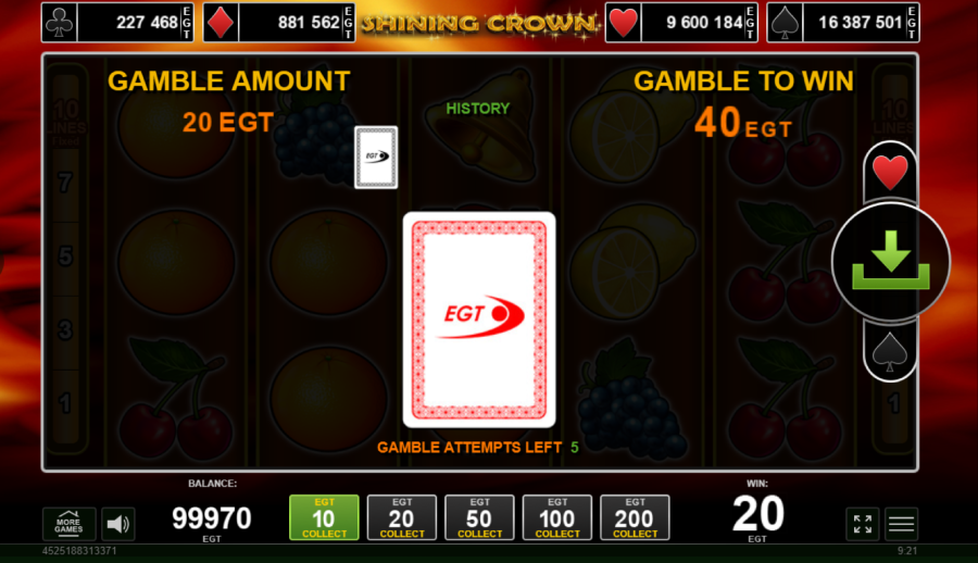 slots gambling feature