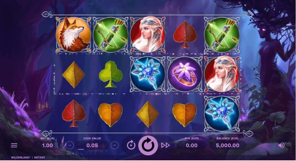 The Wilderland NetEnt Slot Reels