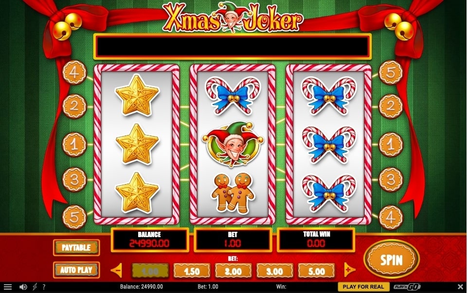 Xmas Joker slot bonus