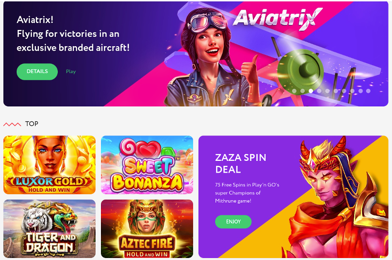 zaza casino online