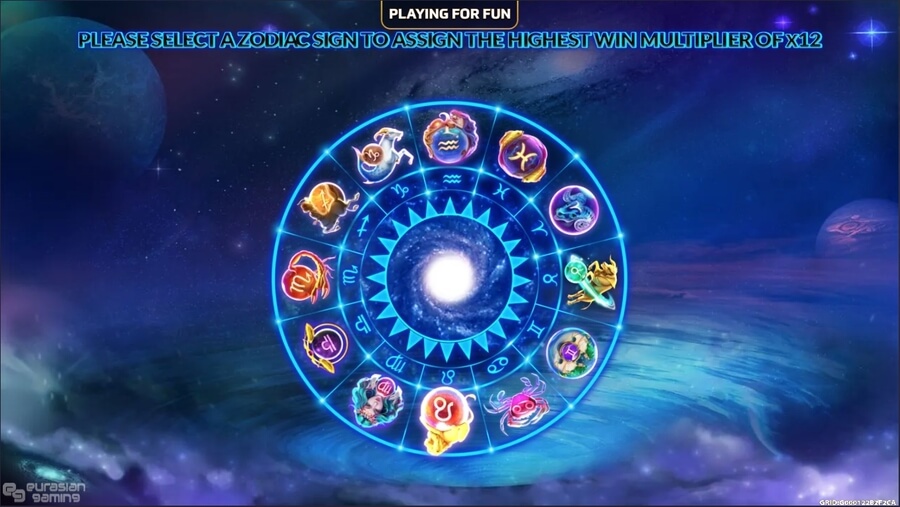 Zodiac Online Slots Game Features