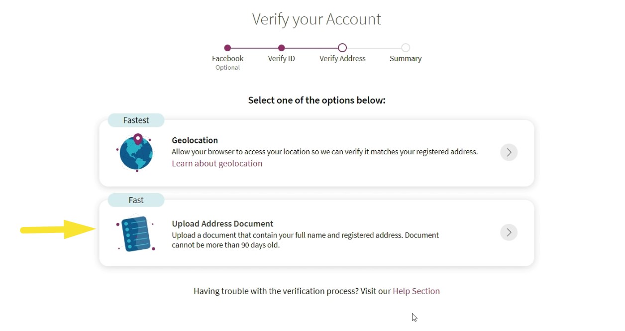 Skrill Address Document