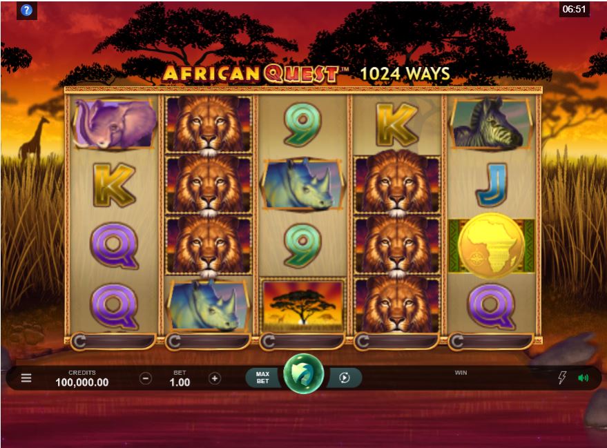 African Quest Slot Game