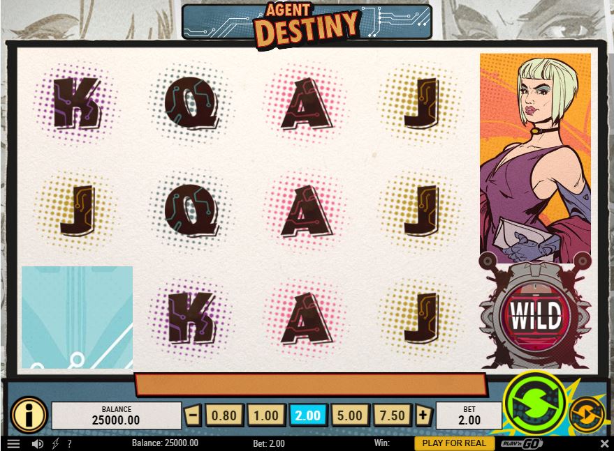 Agent Destiny Slot Game
