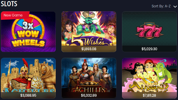 all star slots casino game library