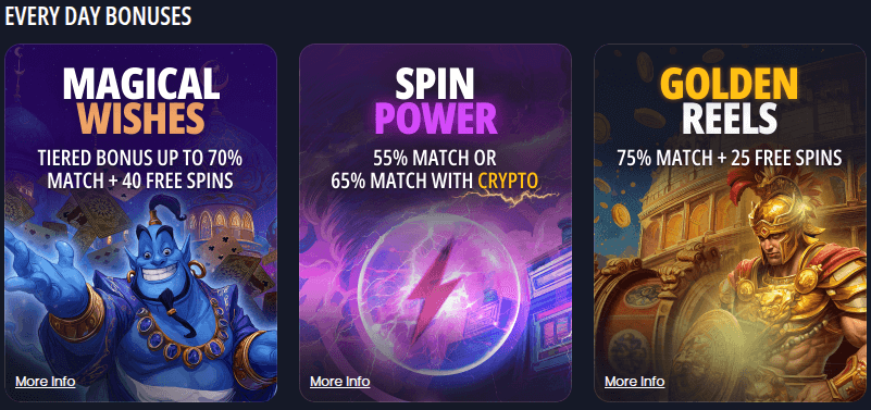 all star slots other bonuses