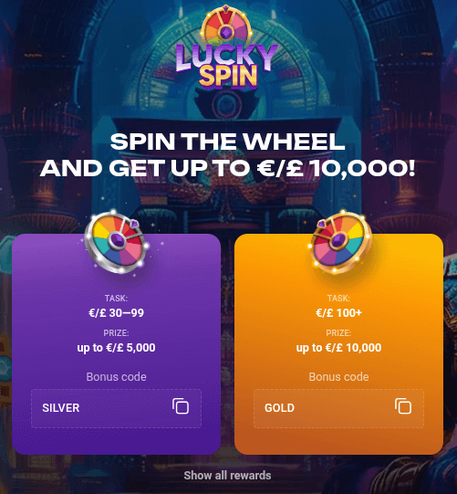 AmonBet Lucky Spin