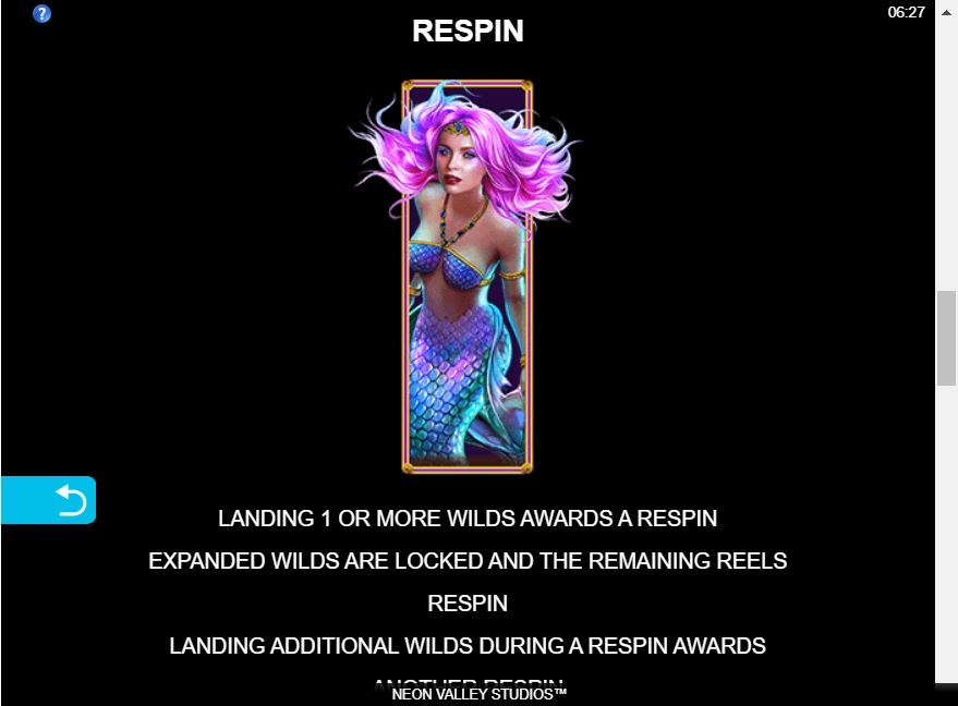 Atlantean Treasures Slot Game Bonus Feature