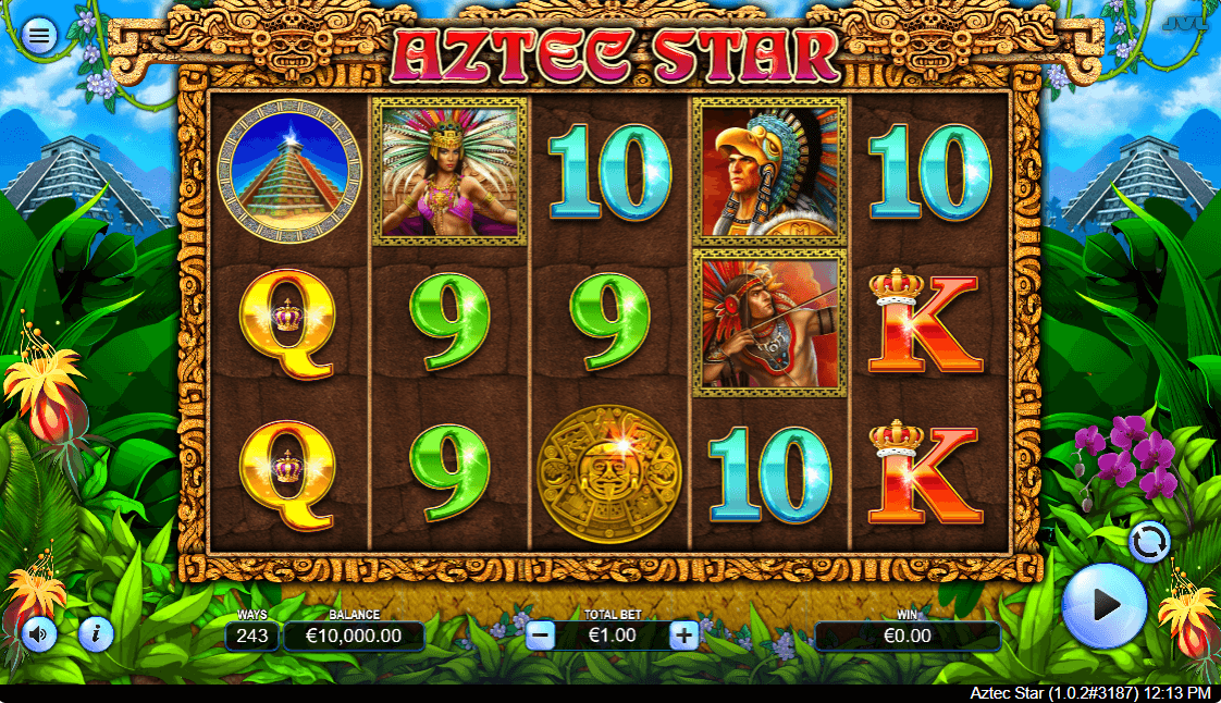Aztec Star Online Slot Game Features