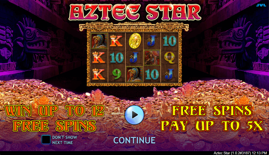 Aztec Star Online Slot Game Reels