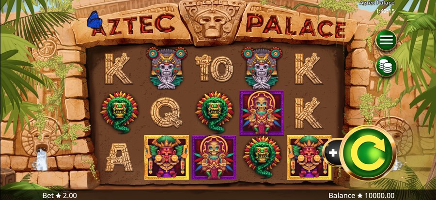 Aztec Palace Slot Reels