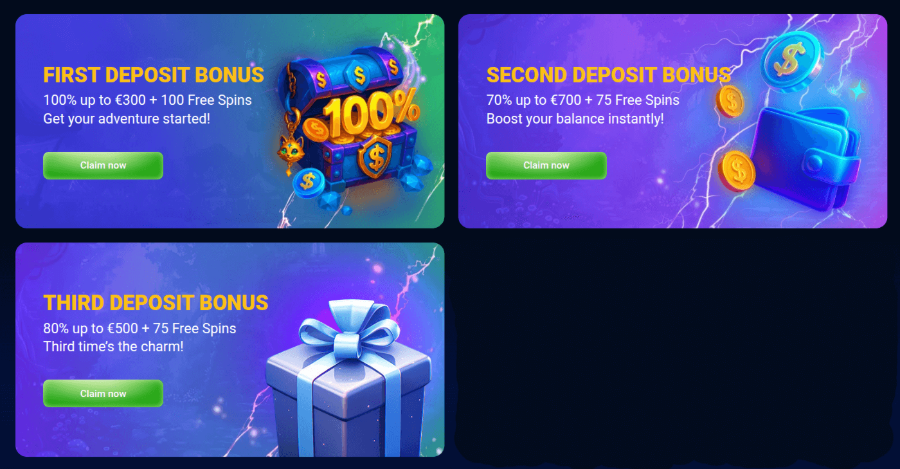 azurslot_casino_welcome_package