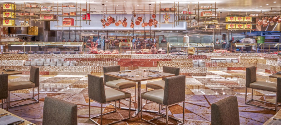 Bacchanal Buffet at Caesars Palace casino