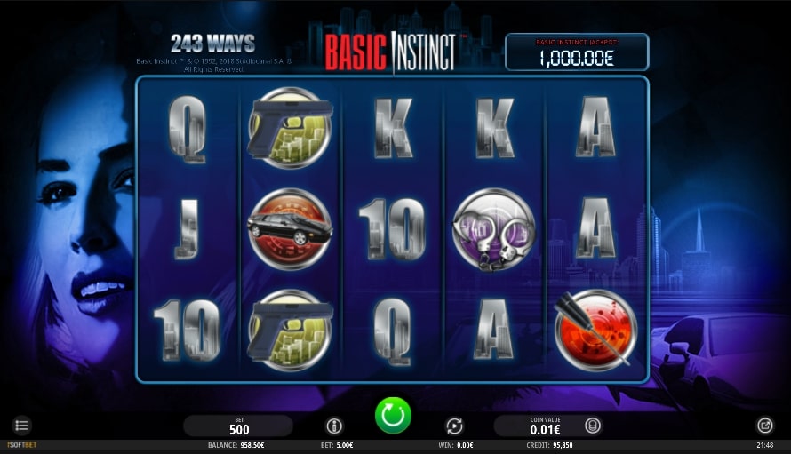 basic instinct slot game isofbet