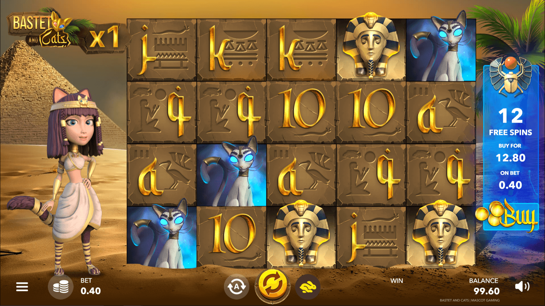 Bastet And Cats Slot by Mascot Gaming | Play for Free (RTP: 95%)