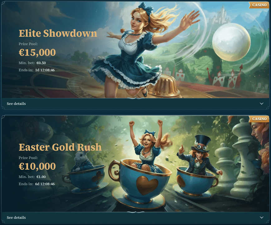 betalice casino tournaments