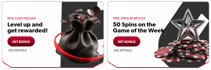 betista casino bonuses