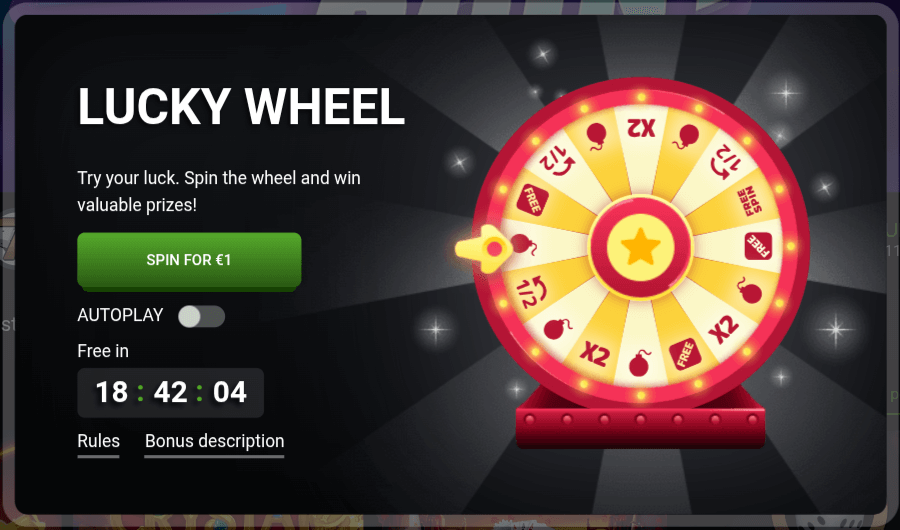 betlabel casino wheel