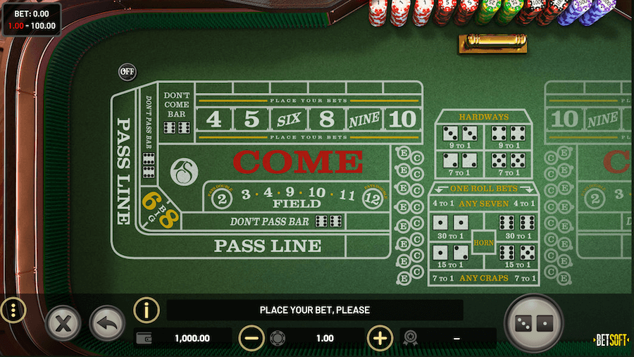 How To Play Craps Online