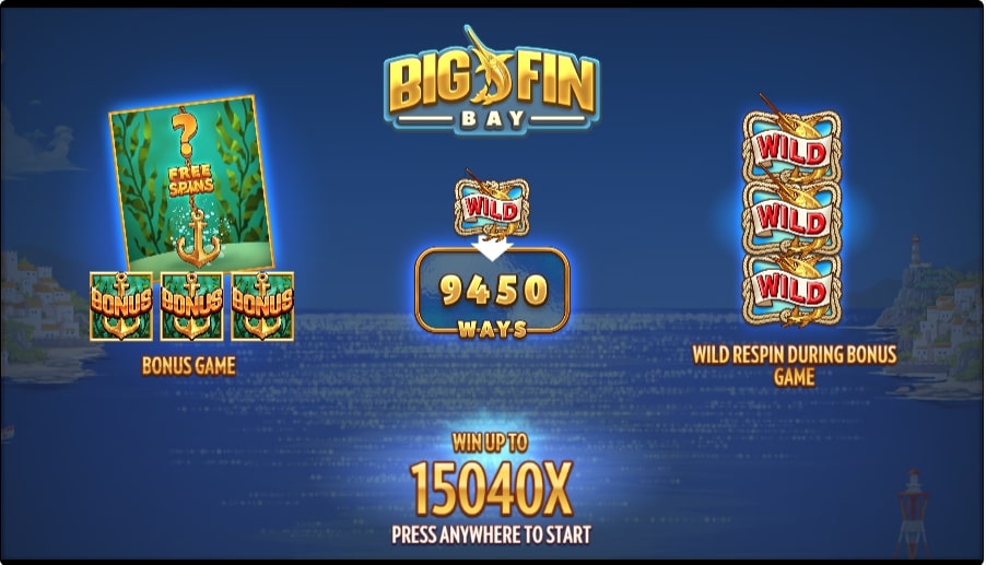 Big Fin Bay Slot Game Features