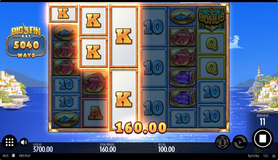 Big Fin Bay Slot WIn