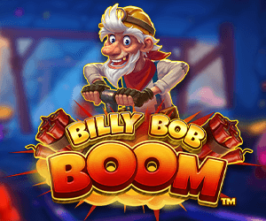 billy bob boom booming games logo