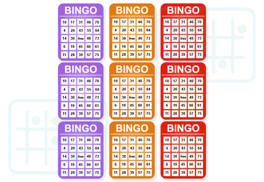 3on bingo tickets
