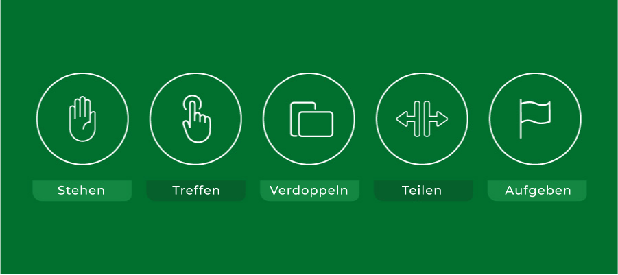 blackjack spieler entscheidungen