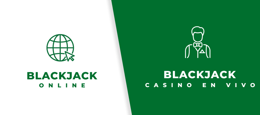 Imagen de blackjack online vs blackjack en vivo