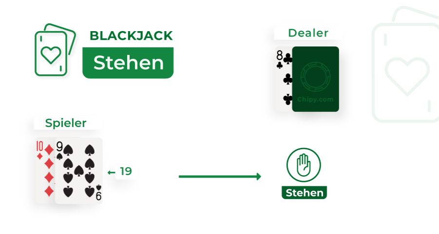 stehen in blackjack