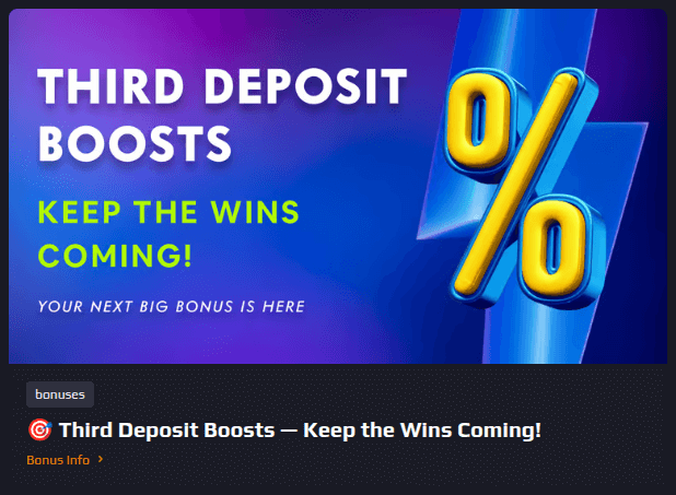 blazespins casino third deposit