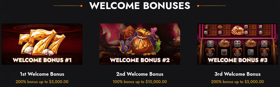 blockbets casino welcome pack