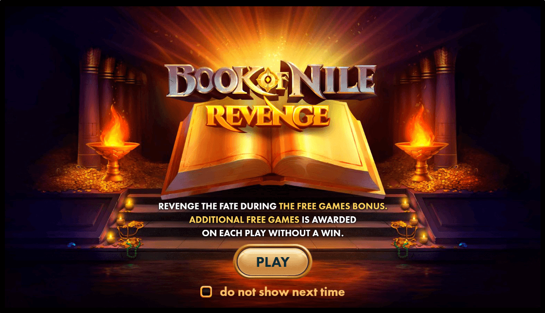 Book of Nile Revenge Online Slot Game Reels