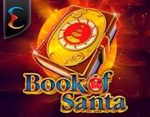 book of santa logo christmas